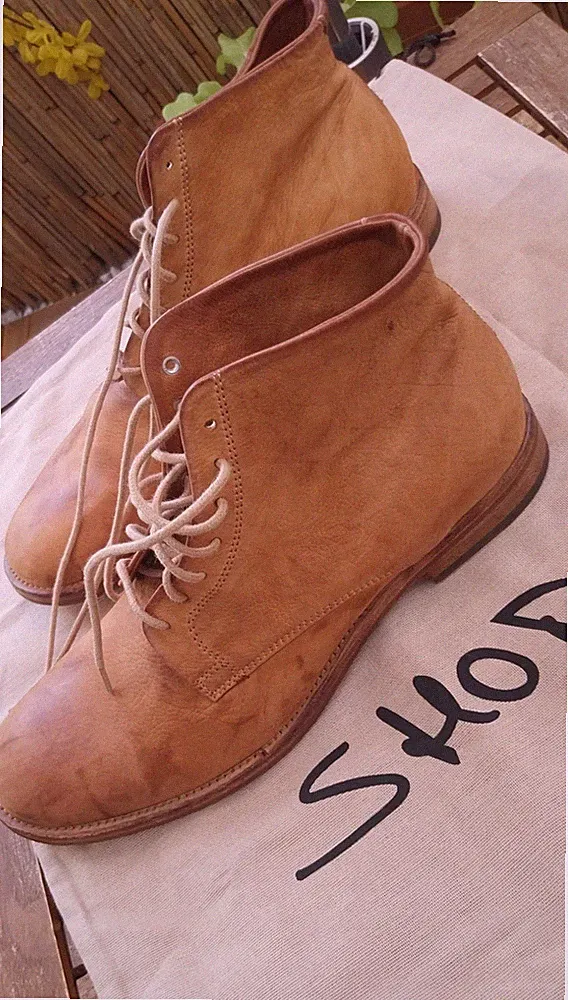 shoto herrenschuhe Hellbraun Gr.40