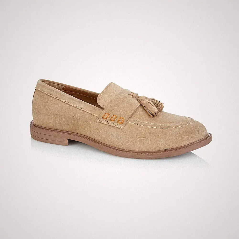 Silver Street London Charleston Herren Wildleder Slipper Komfort Freizeit Halbschuhe