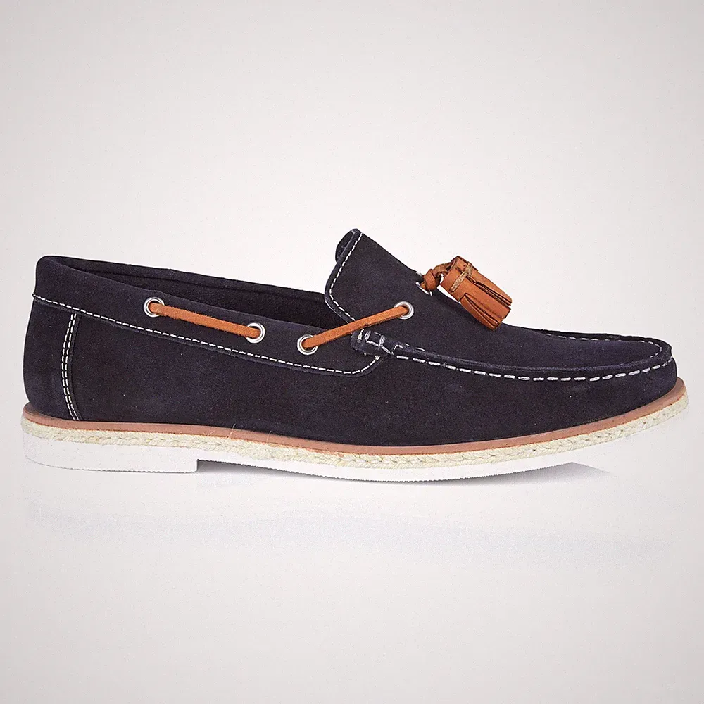 Silver Street London Milford Herren Wildleder Slipper Komfort Freizeit Halbschuhe