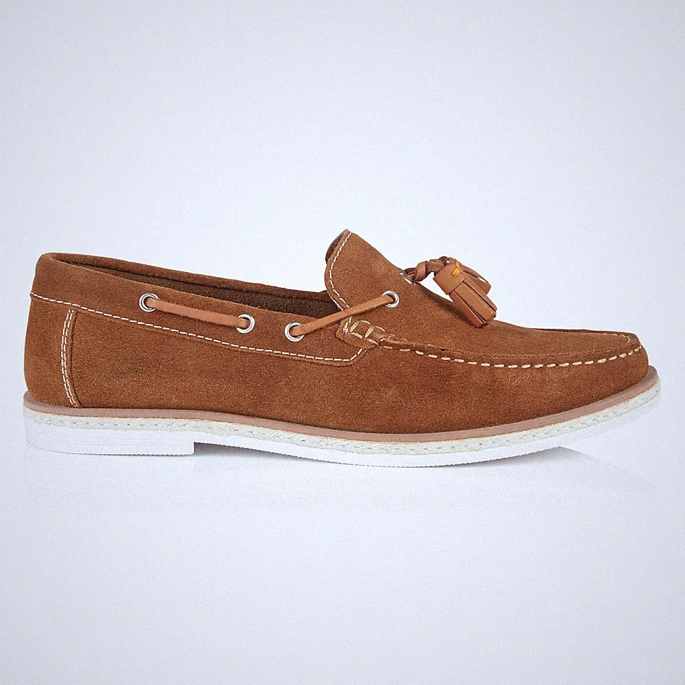 Silver Street London Milford Herren Wildleder Slipper Komfort Freizeit Halbschuhe
