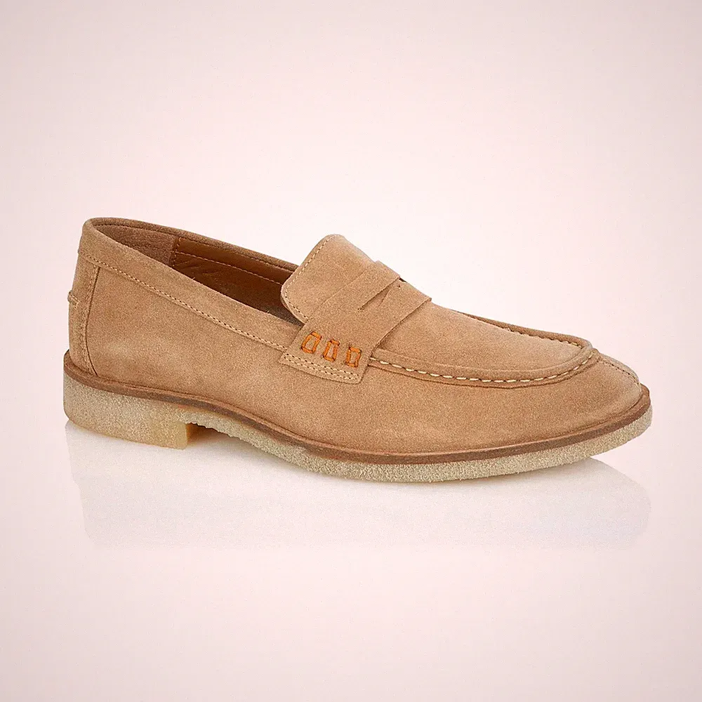 Silver Street London Morgan Herren Wildleder Slipper Komfort Freizeit Halbschuhe