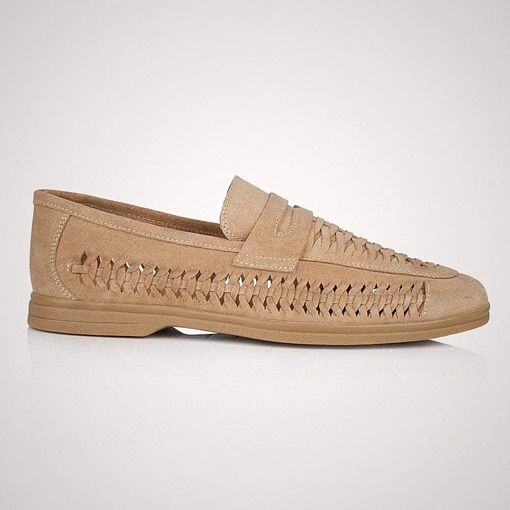 Silver Street London Perth Herren Wildleder Slipper Komfort Freizeit Halbschuhe