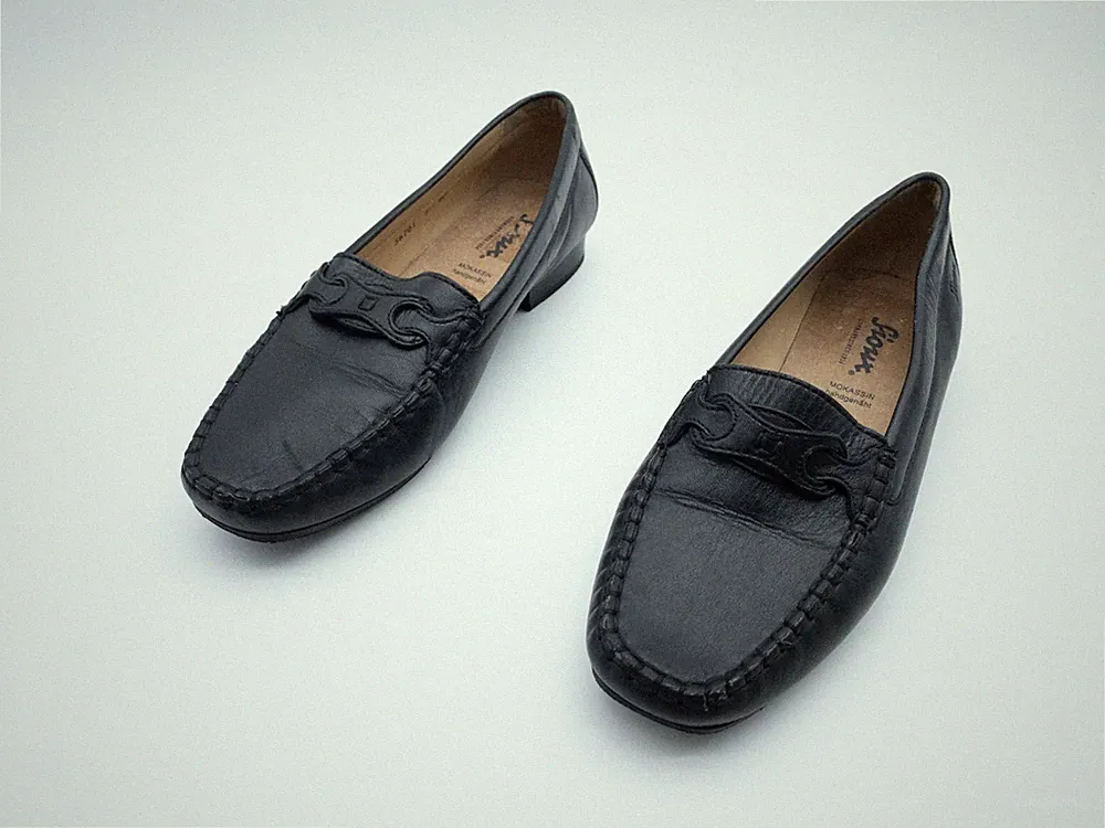 Sioux Damen Mokassin Ballerina Slipper Halbschuh Loafer Gr 40,5 EU Art 22215-98
