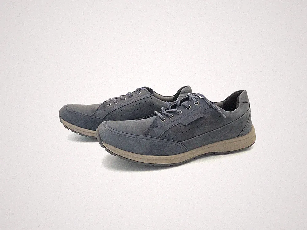 Sioux Herren Halbschuhe Schnürer Loafers Freizeit Blau Gr. 47 (UK 12)