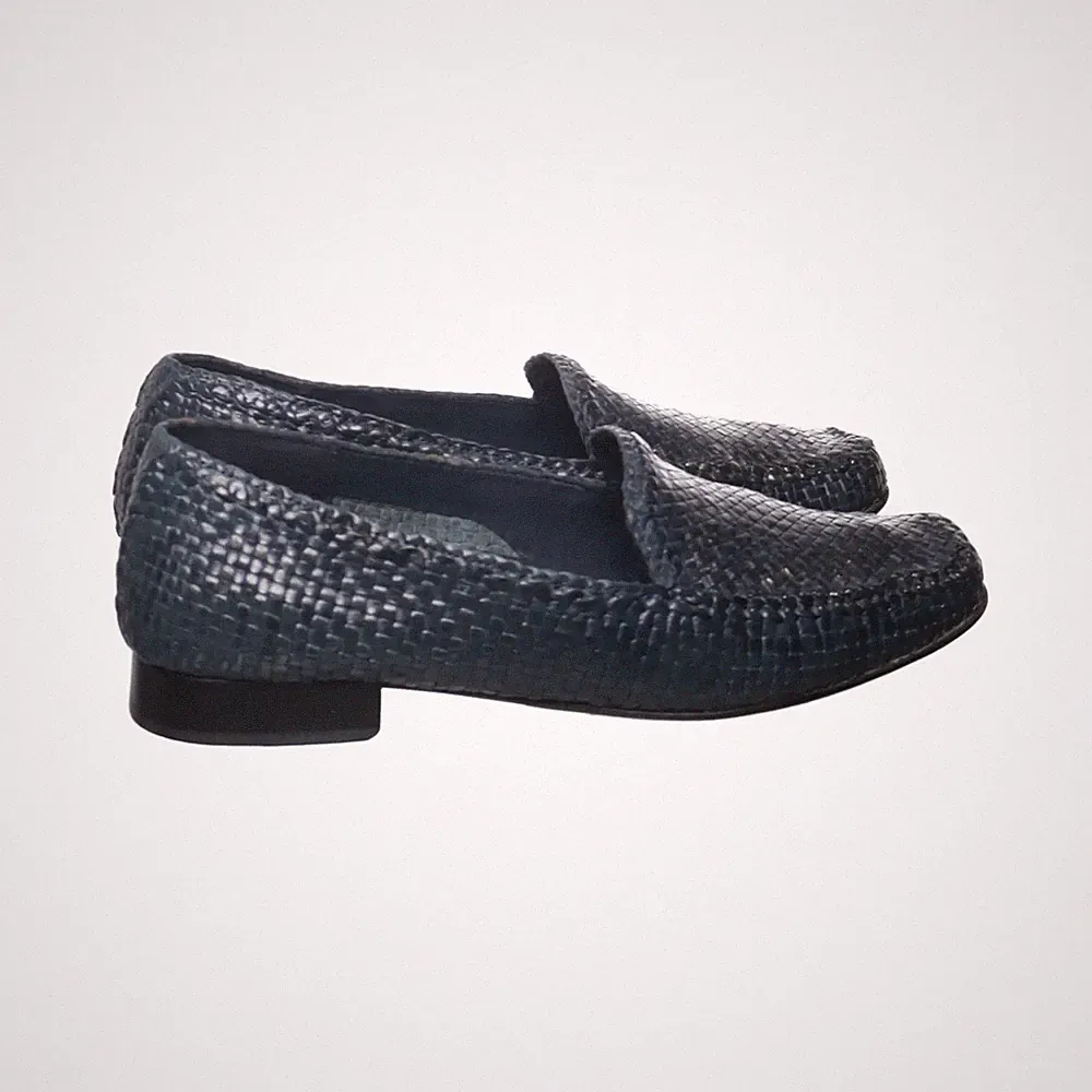Sioux, Loafers, Größe: 41 1/2, Leder, Blau, Herren #61R