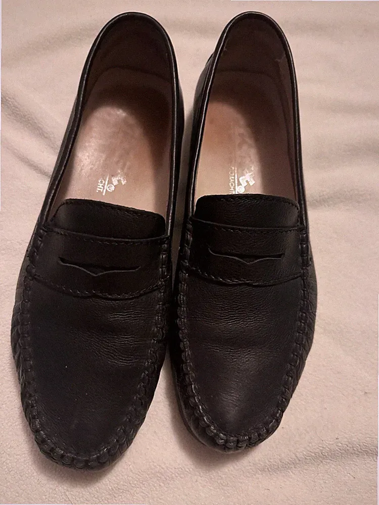 Leder Leder-Loafer