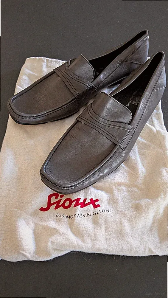 Sioux Olympia Peking 2008 Team Deutschland Herren Loafer Leder Gr. 46