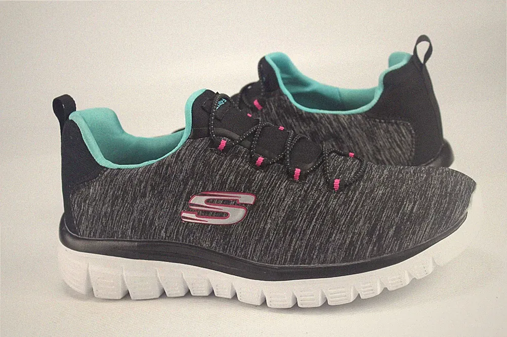 Skechers Gr.38 Damen Comfort Halbschuhe Sneaker Slipper Loafers WIE NEU M 283