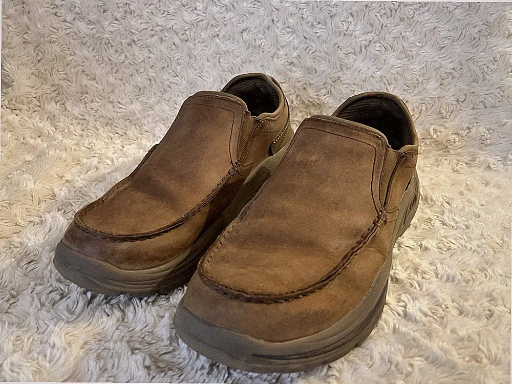Skechers Herren Arch Fit Motley Hust Slipper Größe 9 Turnschuhe Schuhe