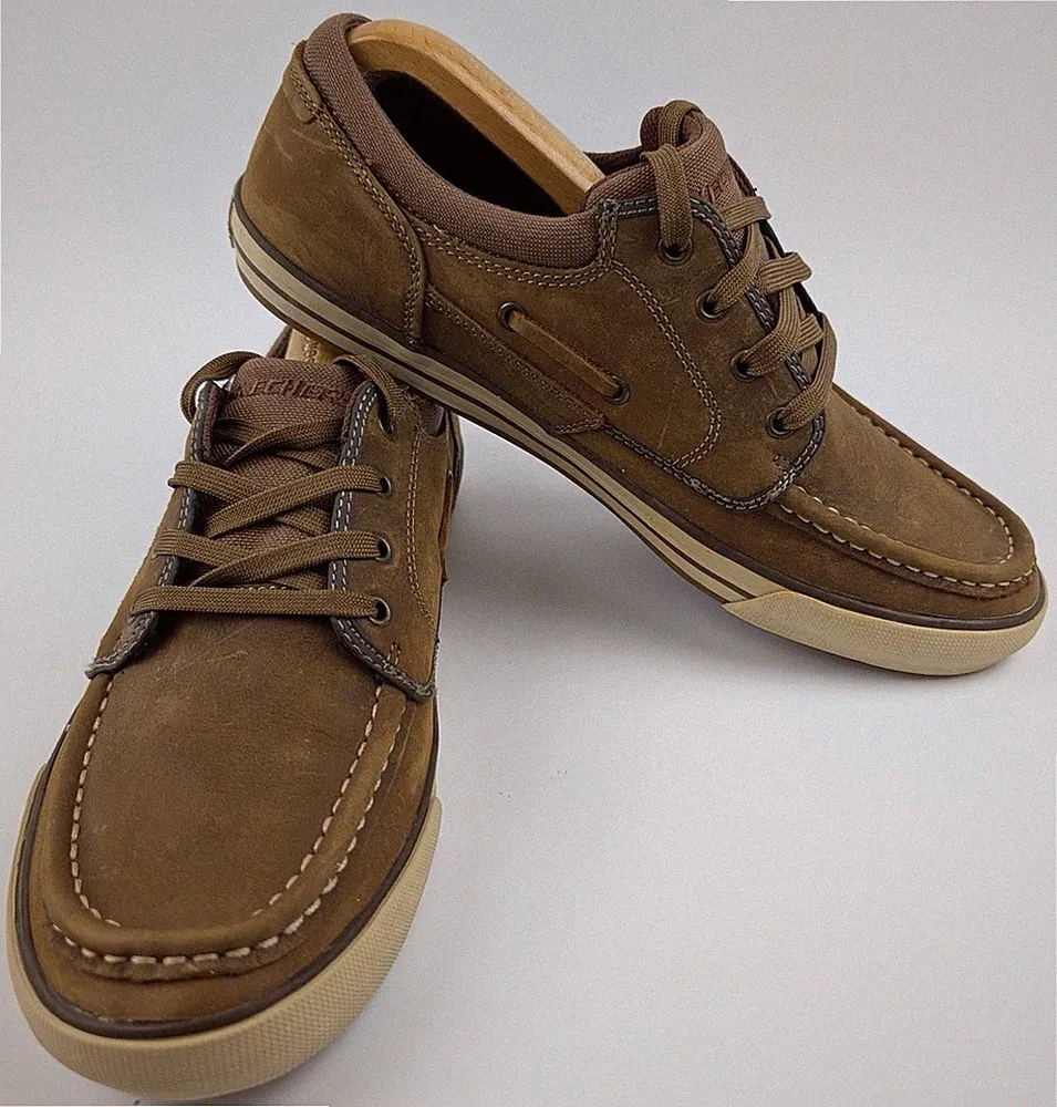 Skechers Herren Schuhe UK Größe 9 Freizeit Turnschuhe EL144839VGC