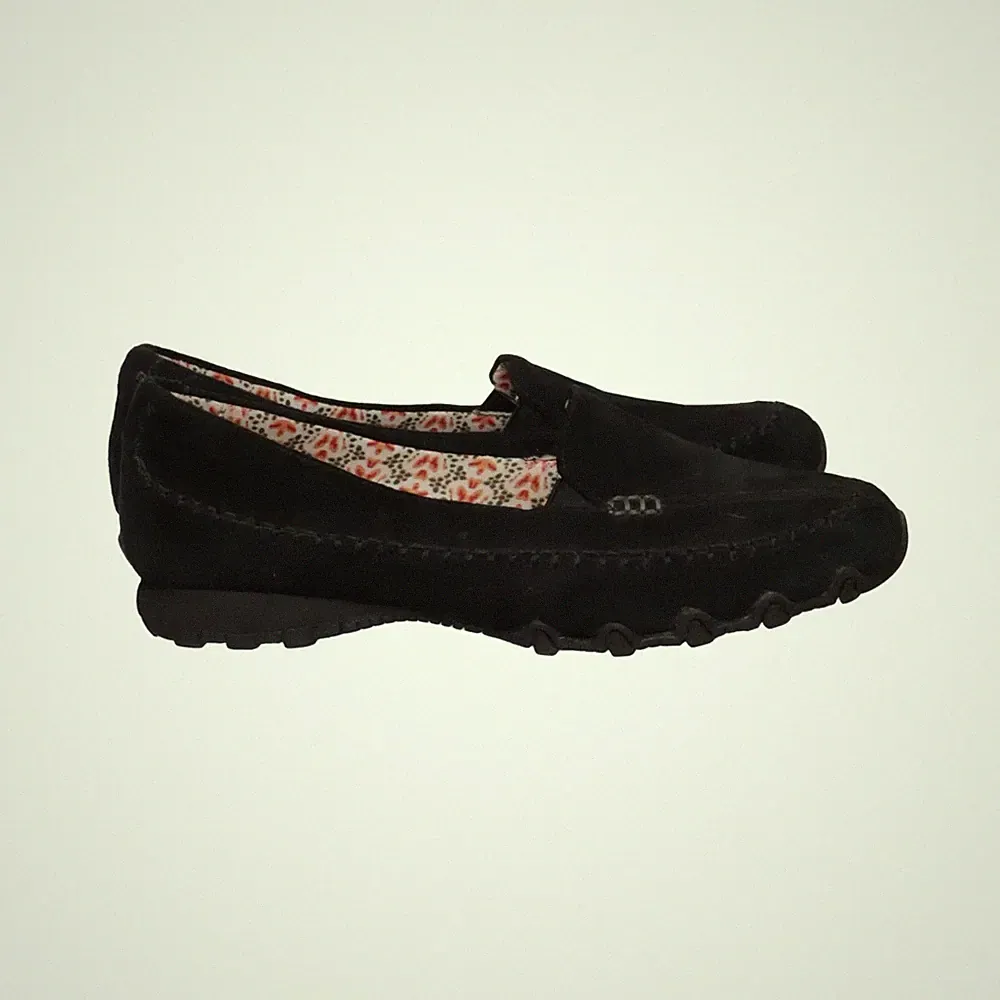 Skechers, Loafers, Größe: 41, Leder, Schwarz, Unisex (Erwachsene) #0ju
