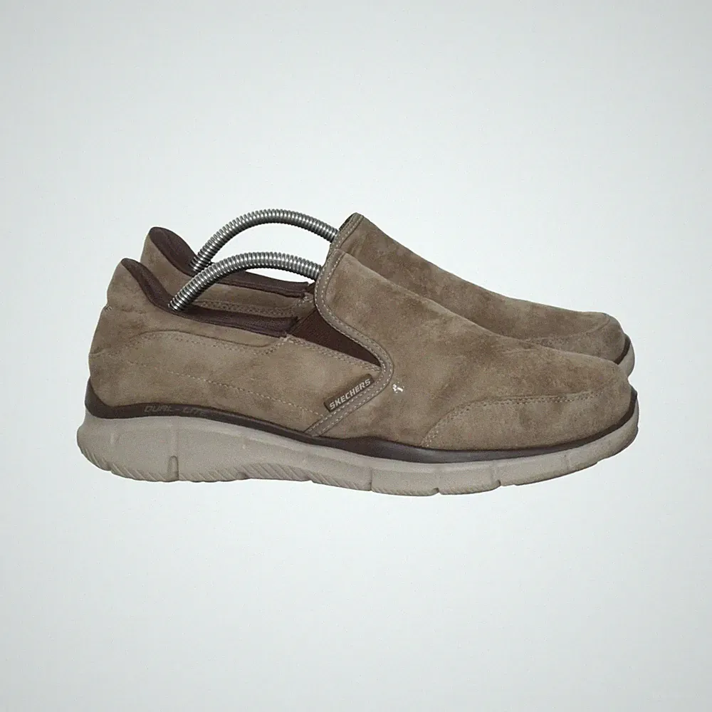 Skechers, Loafers, Größe: 43, Leder, Braun, Herren #HE9
