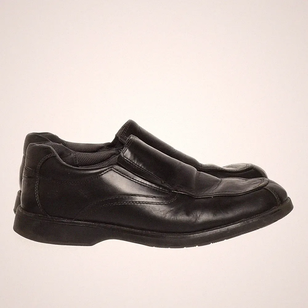Skechers, Loafers, Größe: 43, Leder, Schwarz, Herren #7IT