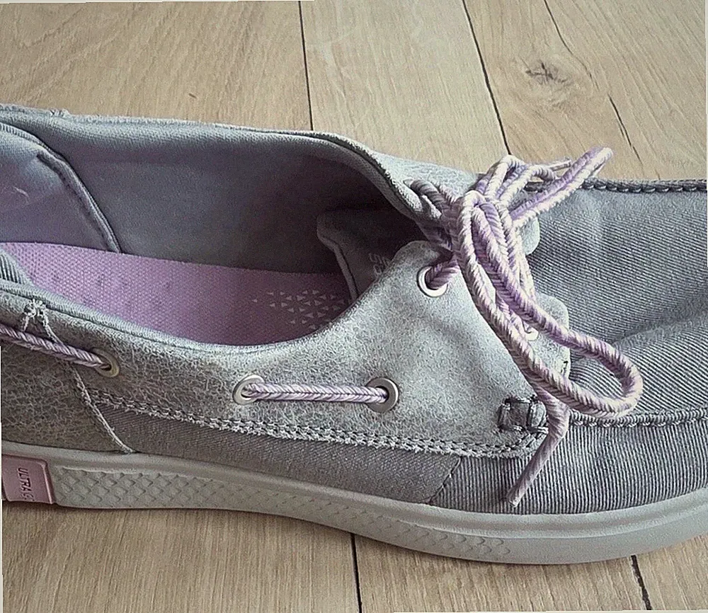 Skechers On The Go Mokassins Gr. 40 – Damen Loafer Grau ✨👞