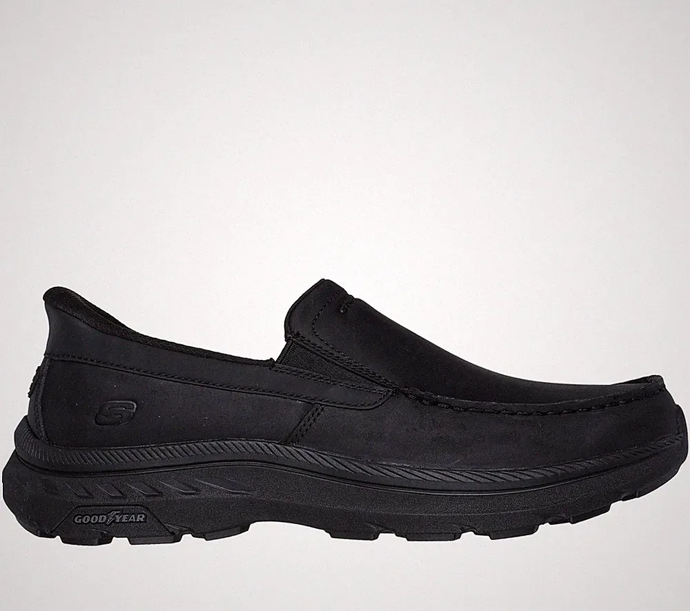 Skechers Slipper für Herren - Pollard Osgood in schwarz, 8 bis 13