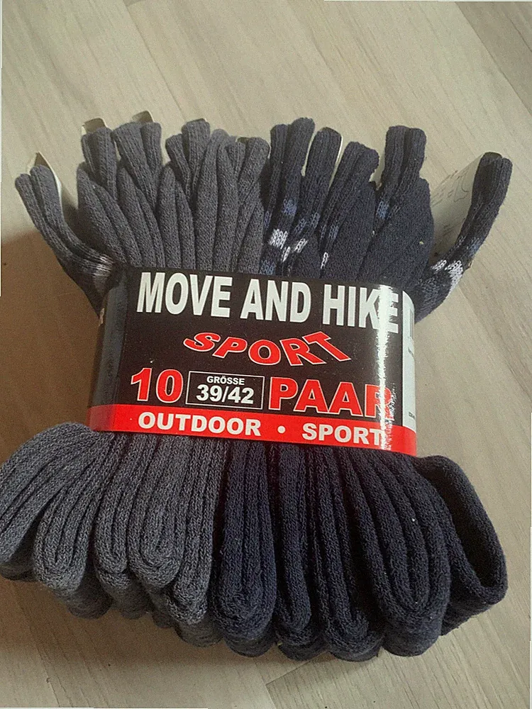 Socken, Sport Qutdoor 10 Paar Grösse 39/42 neu in Originalverpackung