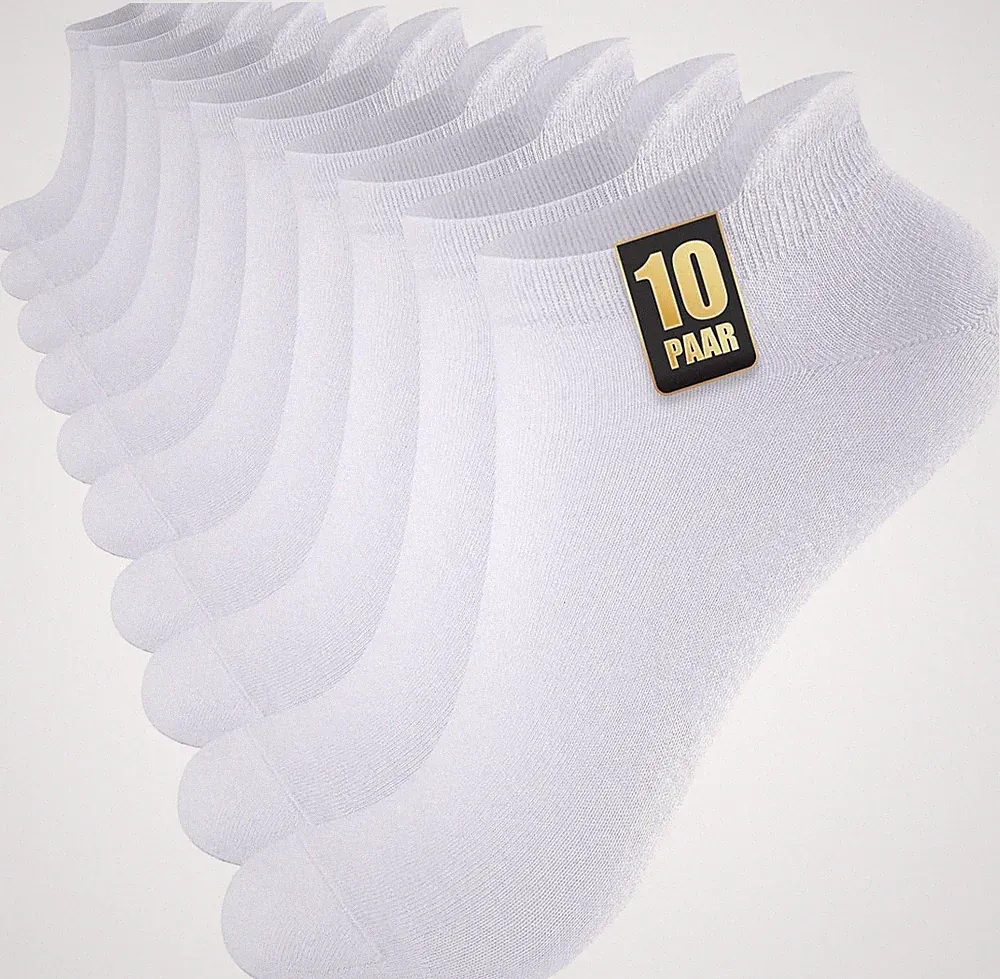 SockWaddles 10/20 Paar Sneaker Socken Herren Damen, Anti Schweiß Kurze Socken