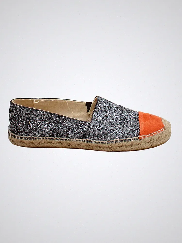 Soludos flache Damenschuhe UK 6,5 Multi 100 % Wildleder Halbschuh