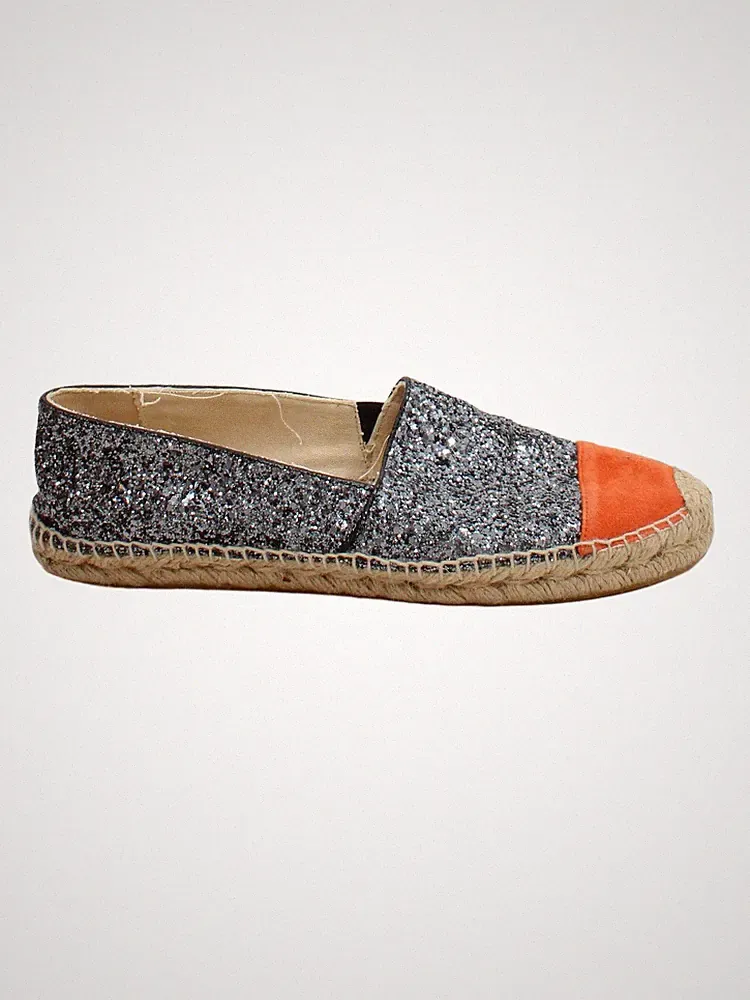 Soludos flache Damenschuhe UK 6,5 Multi 100 % Wildleder Halbschuh