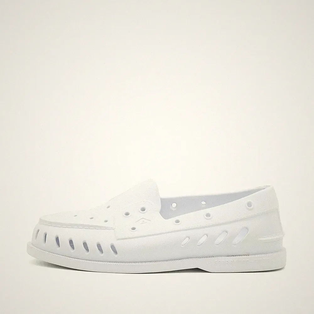 Sperry Herren Loafer EU 41 Top-Sider Weiß Atmungsaktiv, rutschfest, wasserfest