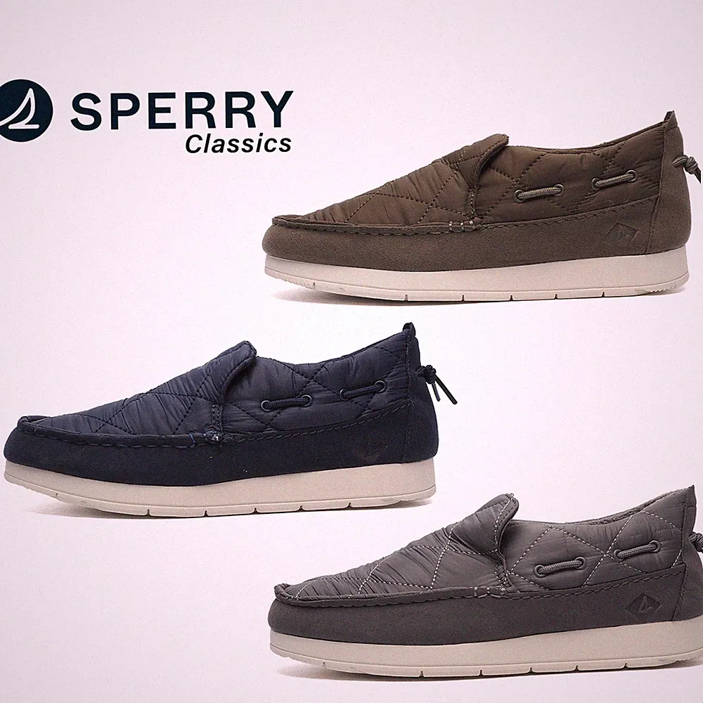 SPERRY Premium Moc-Sider Herren Schuhe Komfort Loafer Slipper Sommer Mode