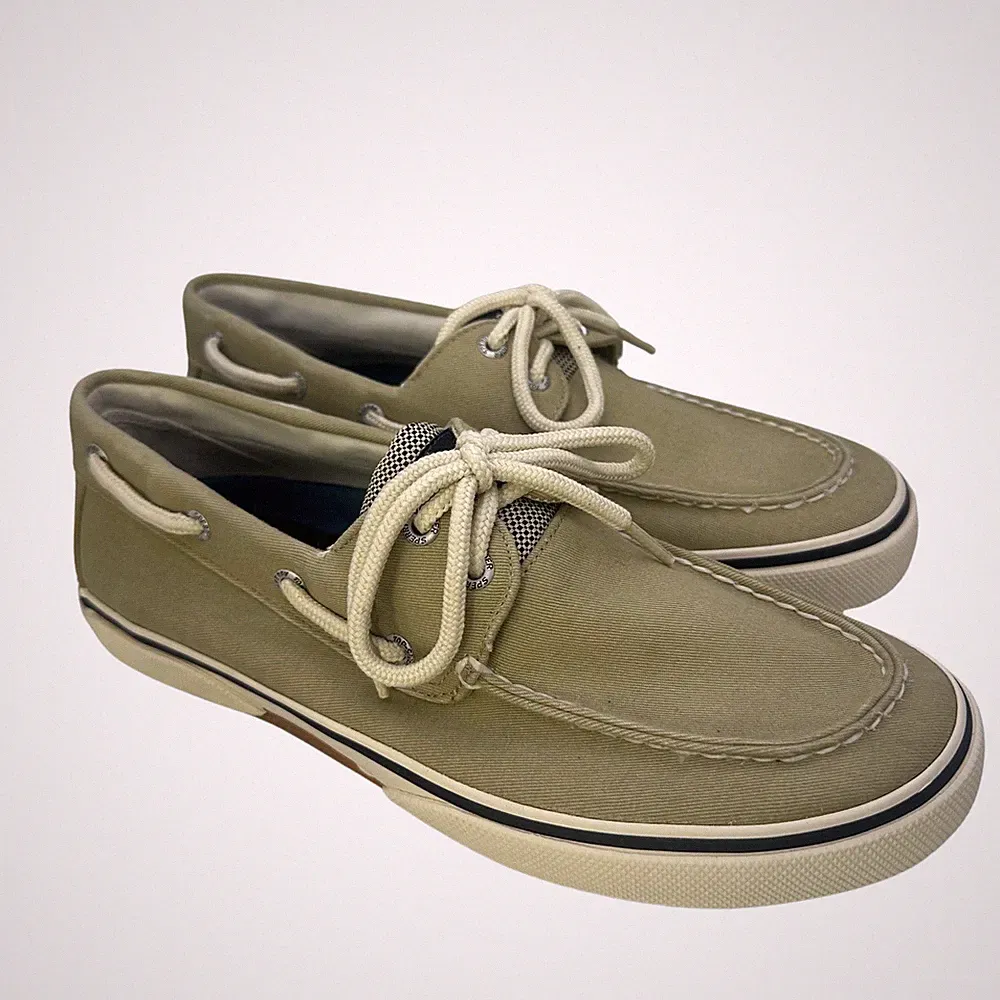 sperry top sider Herren Loafer Bootsschuh grün 42, neu