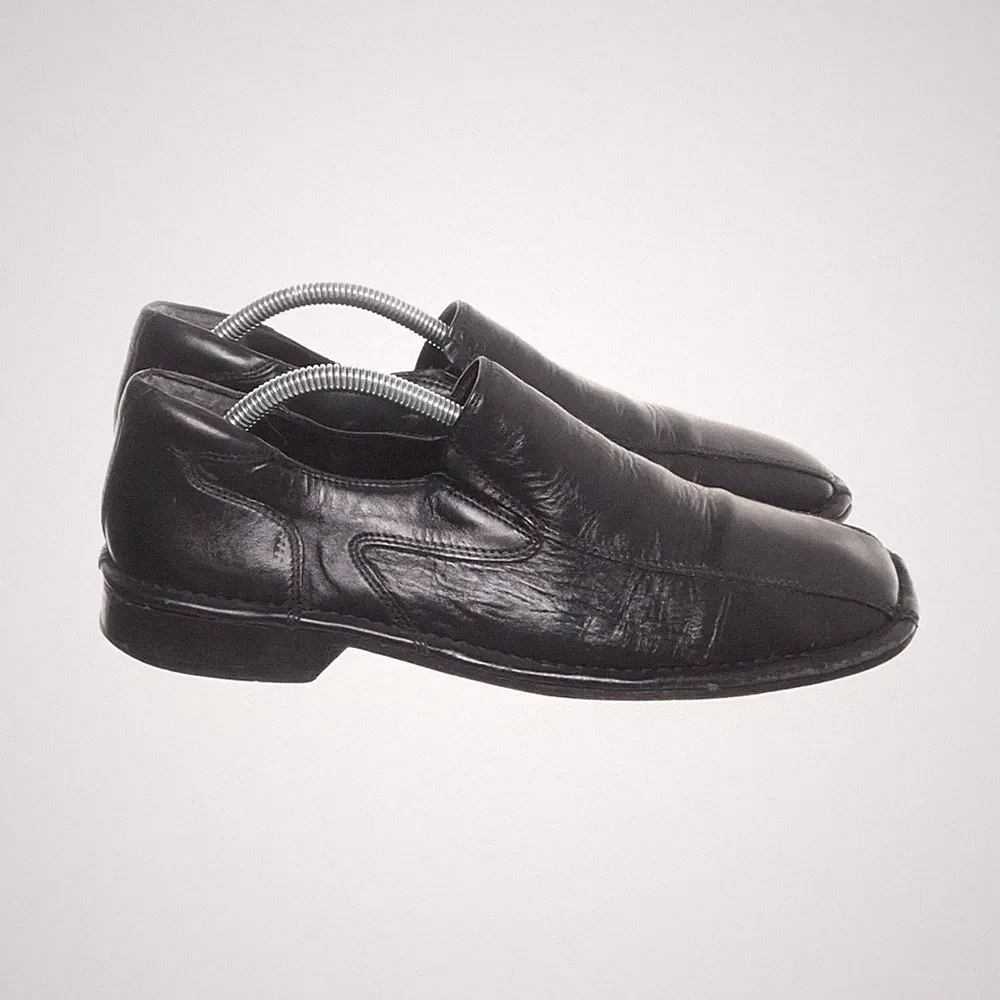 Stacy Adams, Loafers, Größe: 41 1/2, Leder, Schwarz, Herren #WTQ