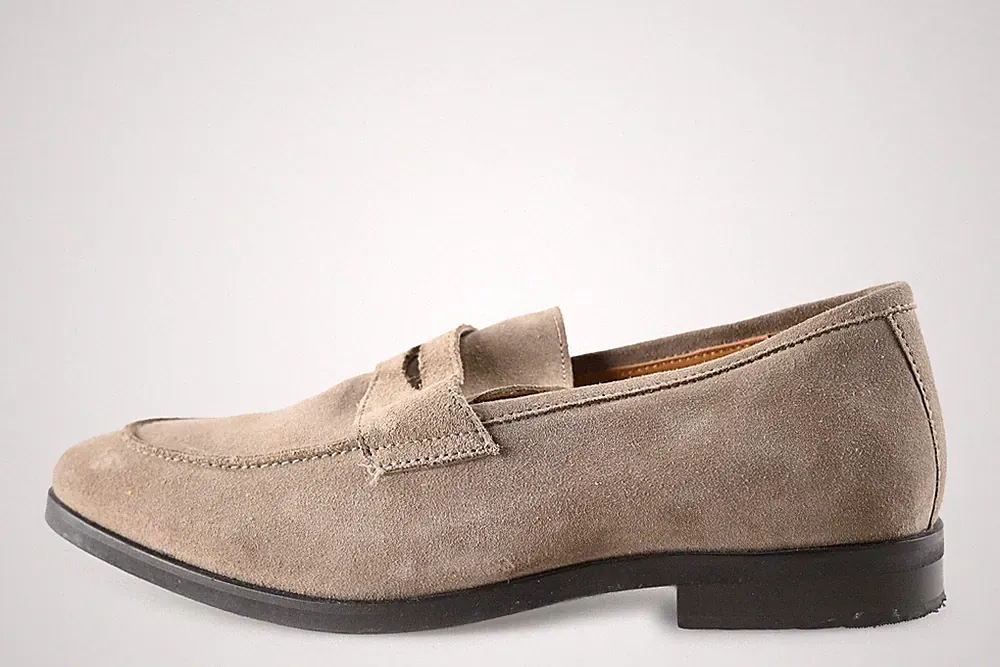 Stefano Lauran Herren Loafers in größe EU 43½ Beige