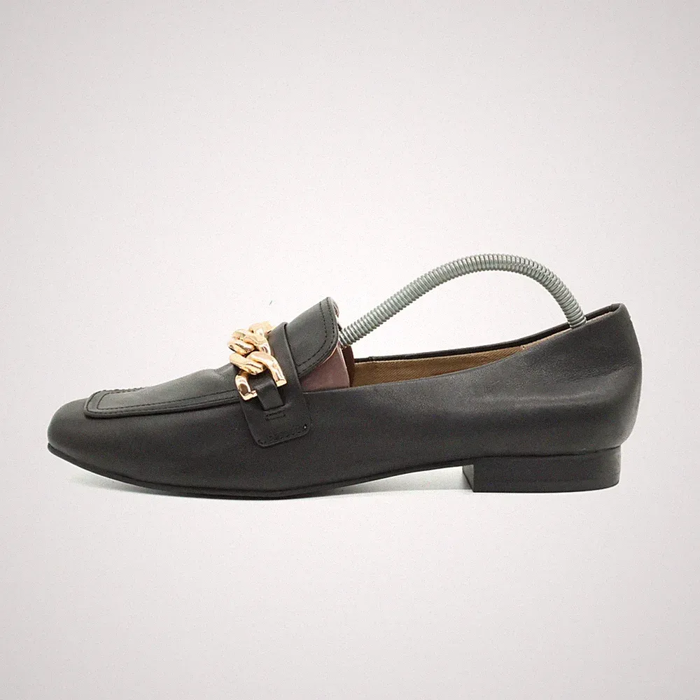 Rutschfest Loafer mit Kette