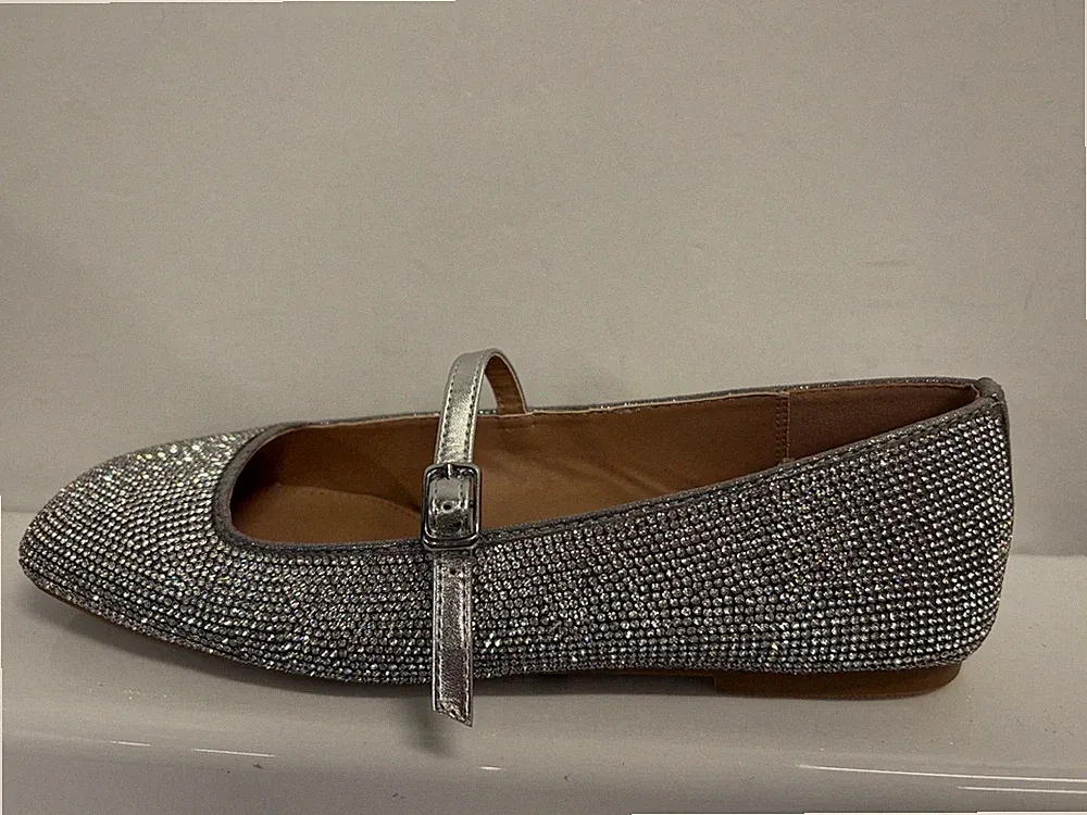 Steve Madden Ezri-R Loafer GL43 RHINESTONE - UK 4 US 6.5 EU 37