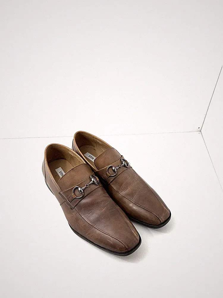 STEVE MADDEN HERREN GRÖSSE 9,5 HALBSCHUH SLIPPER SCHUHE DESIGNER