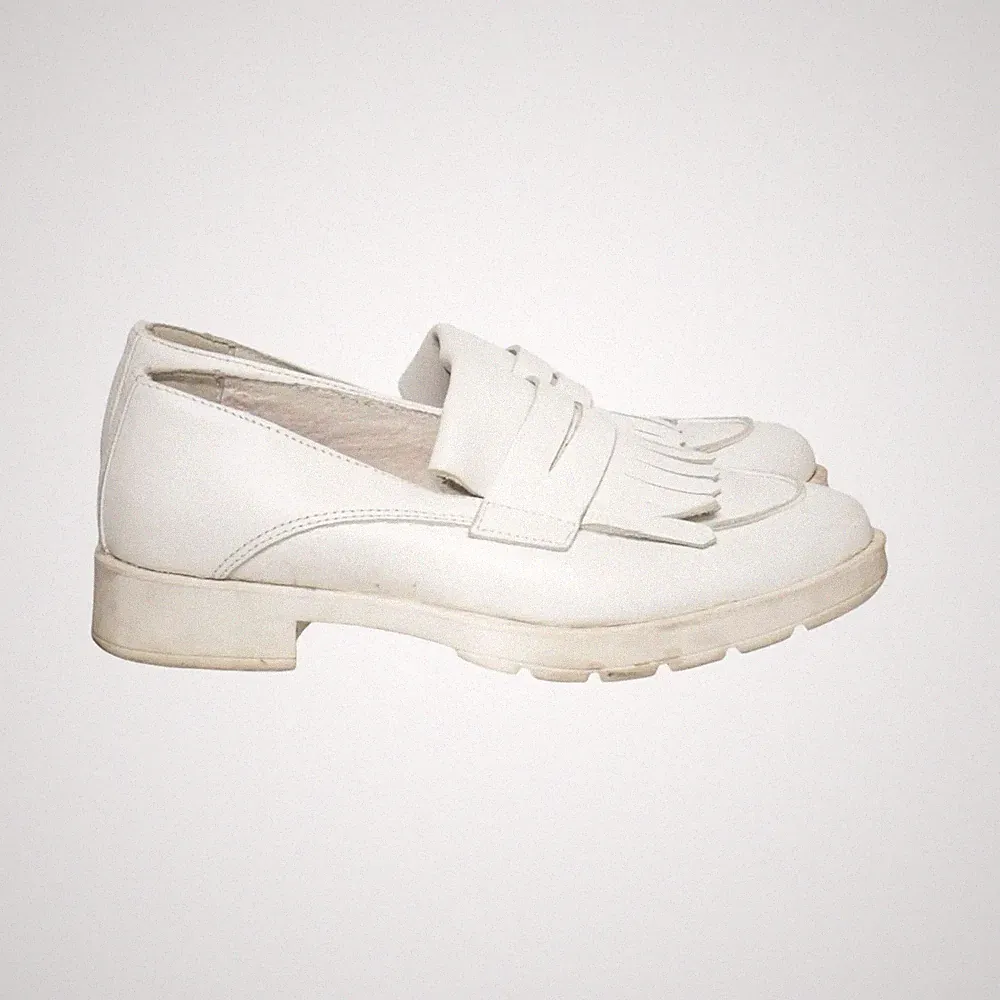 Steve Madden, Loafers, Größe: 42 1/2, RIVRDNCE, Leder, Weiß, Damen #wqd
