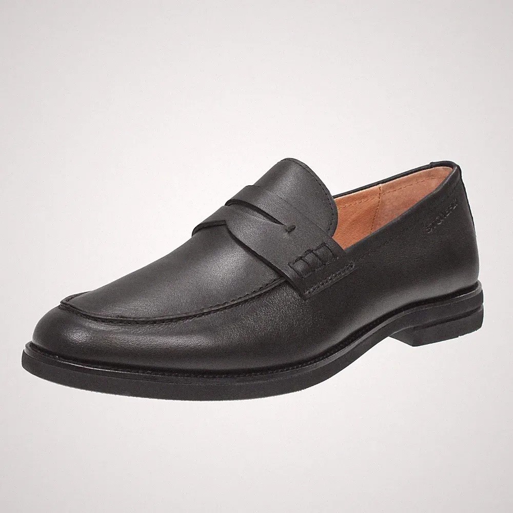 Stonefly Calvin - schwarze Leder Halbschuhe - Größe 43 [28,3 cm] Herrenschuhe