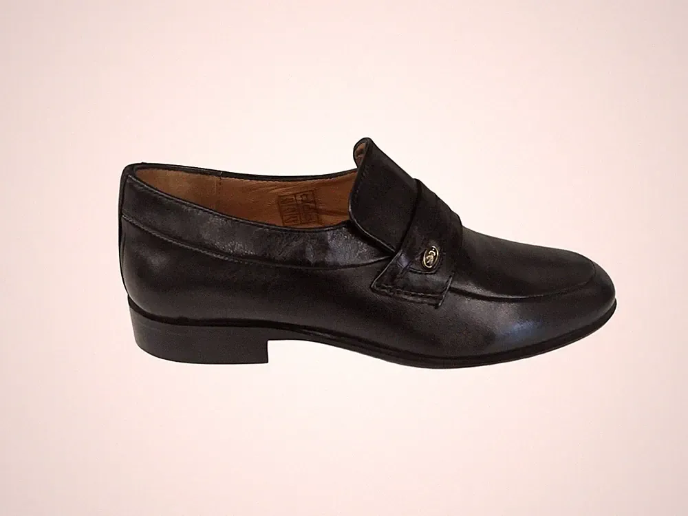 Bungee Leder-Loafer