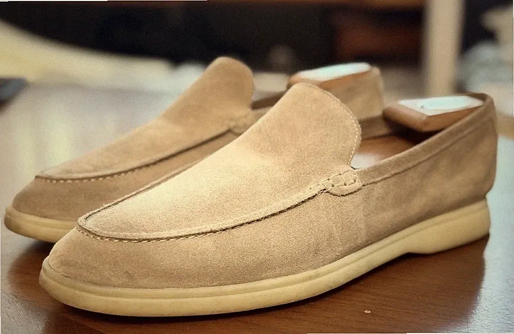 Suitsupply Loafer Summer Walk Taupe Beige Gr 44 Herren UVP 249€