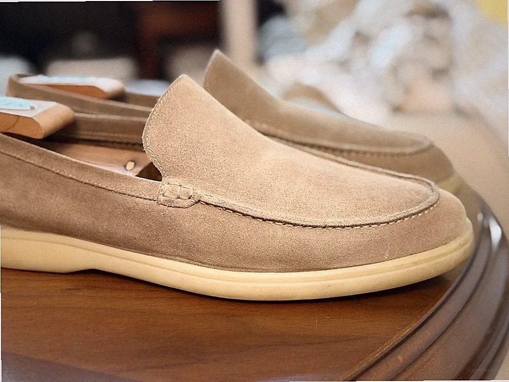 Suitsupply Loafer Summer Walk Taupe Beige Gr 44 Herren UVP 249€