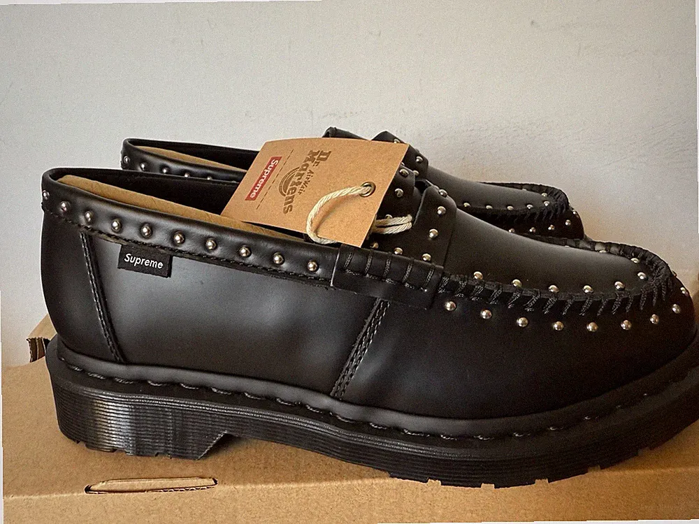 Supreme x Dr. Martens Nieten Penton Halbschuhe EU41 UK7 US8
