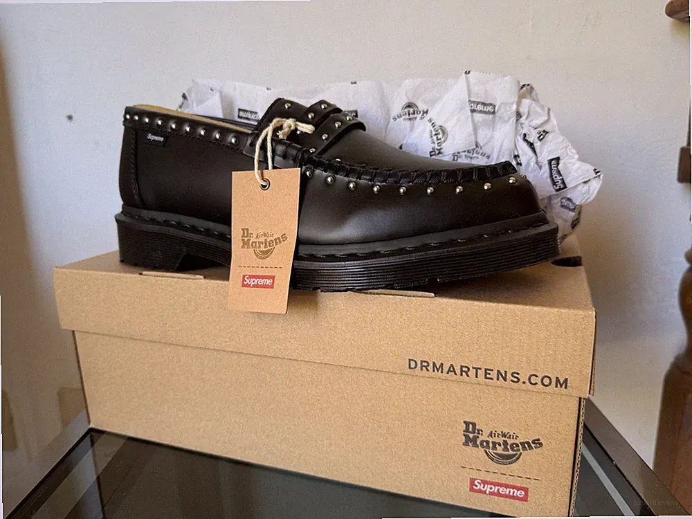 Supreme x Dr. Martens Nieten Penton Halbschuhe EU42 UK8 US9