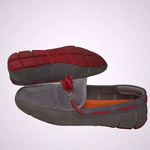 Swims Mens Boat Loafers Shoes Driving Moccasins 8.5 Braided Stride Lace Water