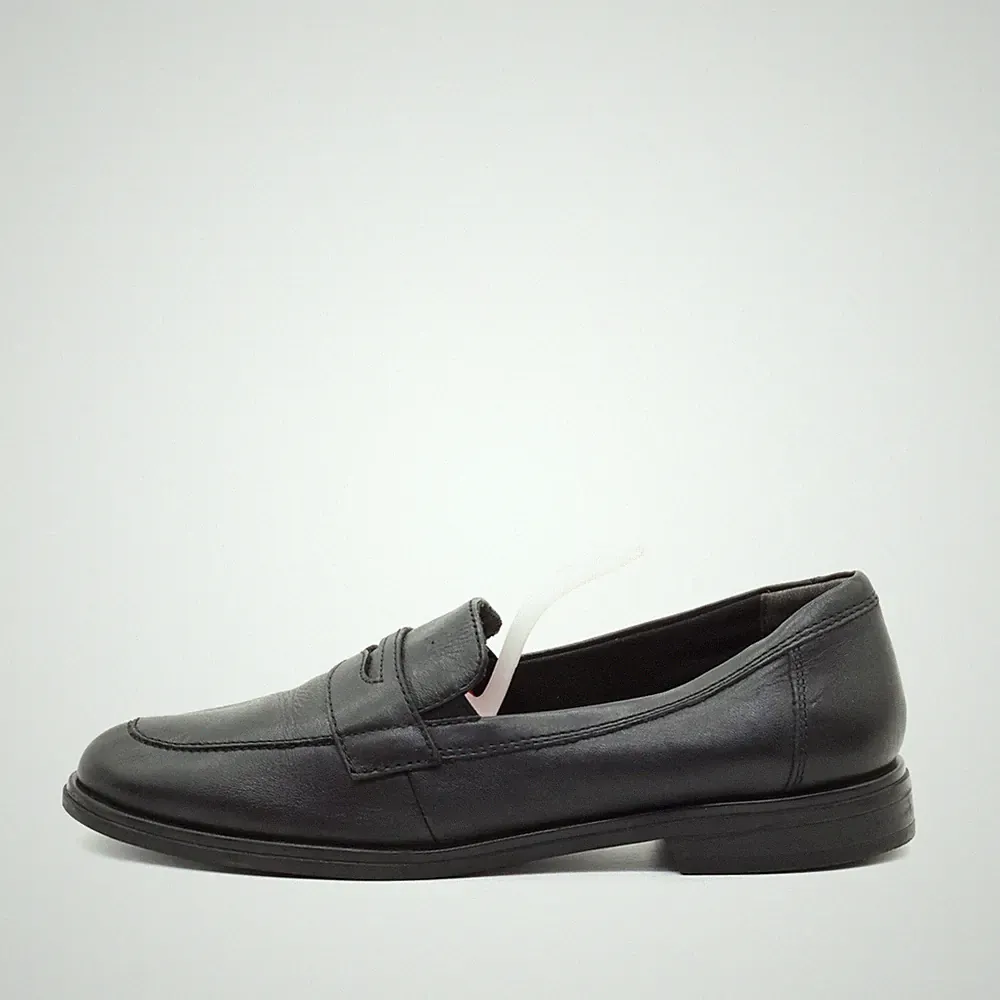 Tamaris Damen Loafer EU 37 schwarz Klassik