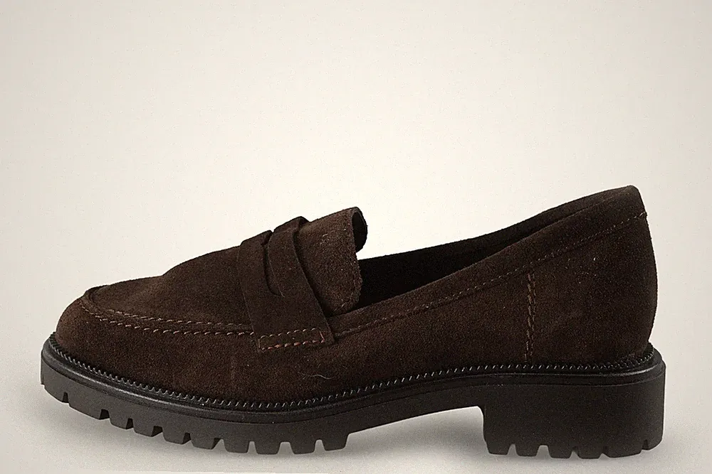 Tamaris Damen Loafers in größe EU 36 Braun