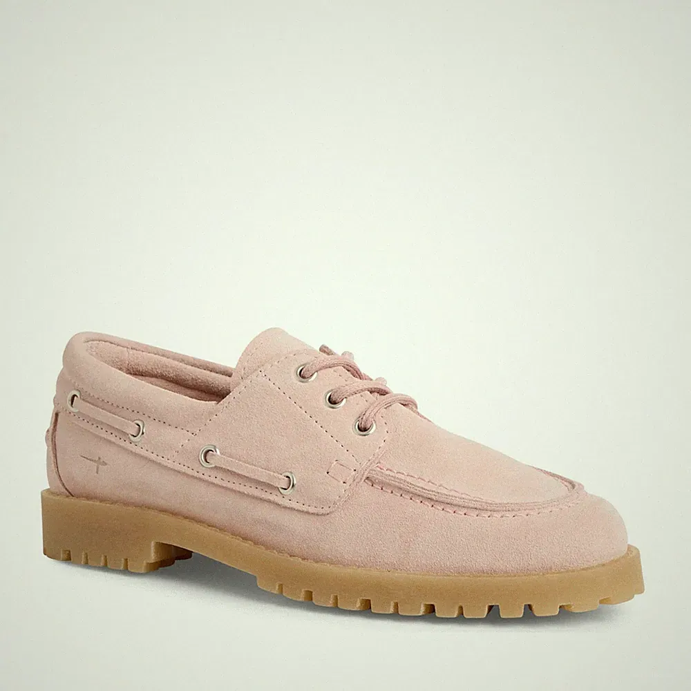 Tamaris Damen Rosa Leder Loafer Freizeit 1-23605-44532