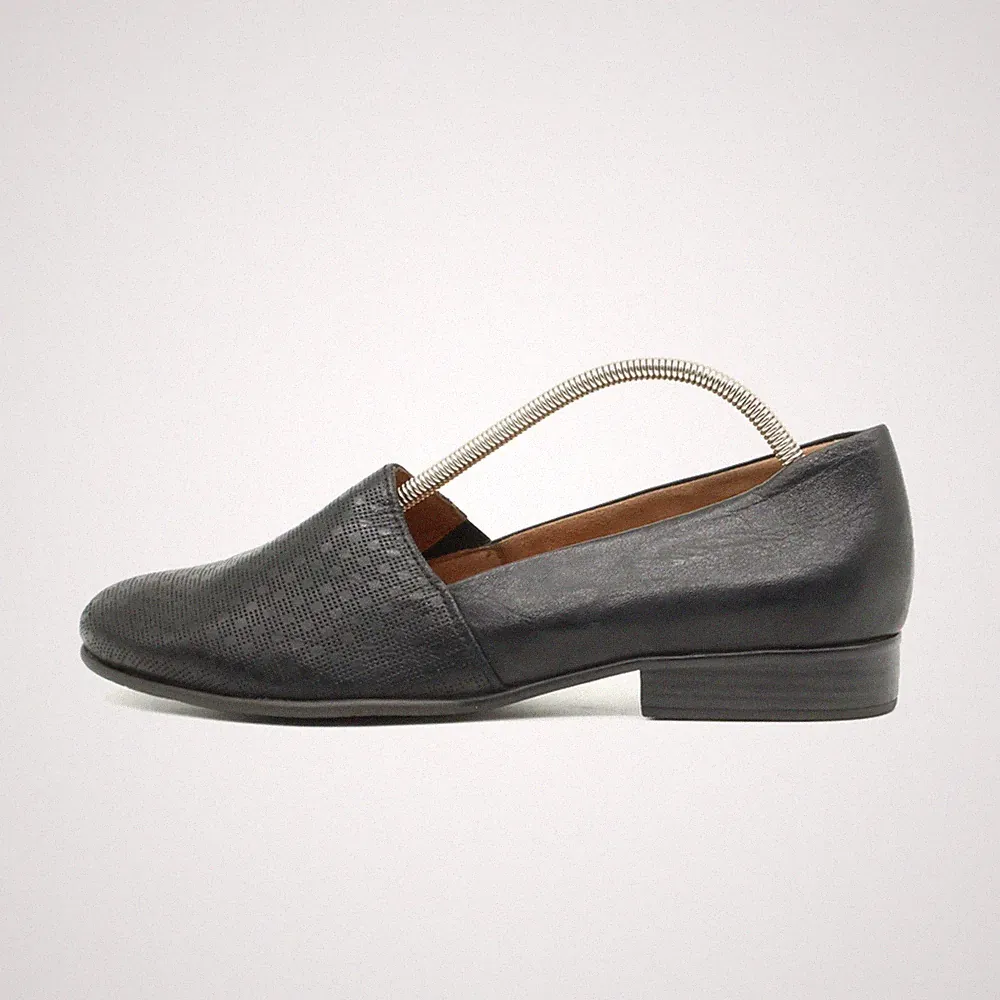 Tamaris Damen Slipper EU 38 Klassiker Loafer Schwarz Classic Business