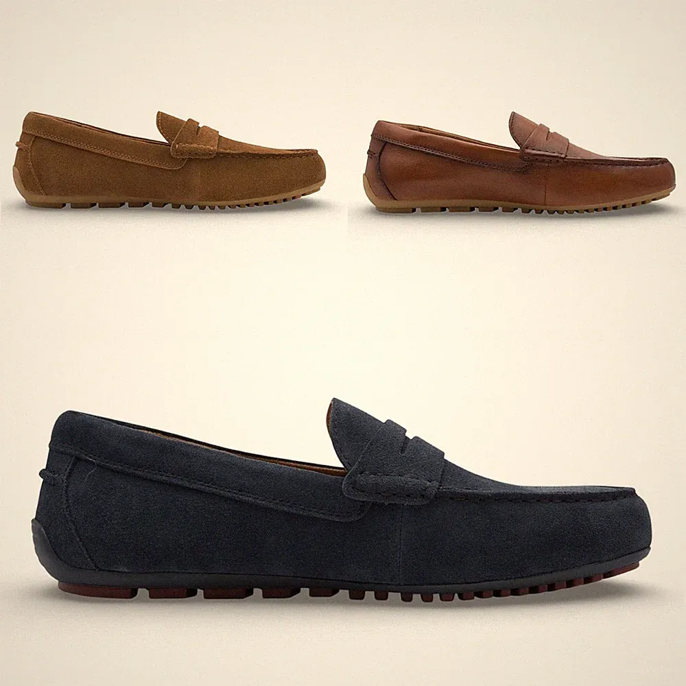 Tamaris Herren Leder Mokassin Klassische Halbschuhe Freizeitschuhe