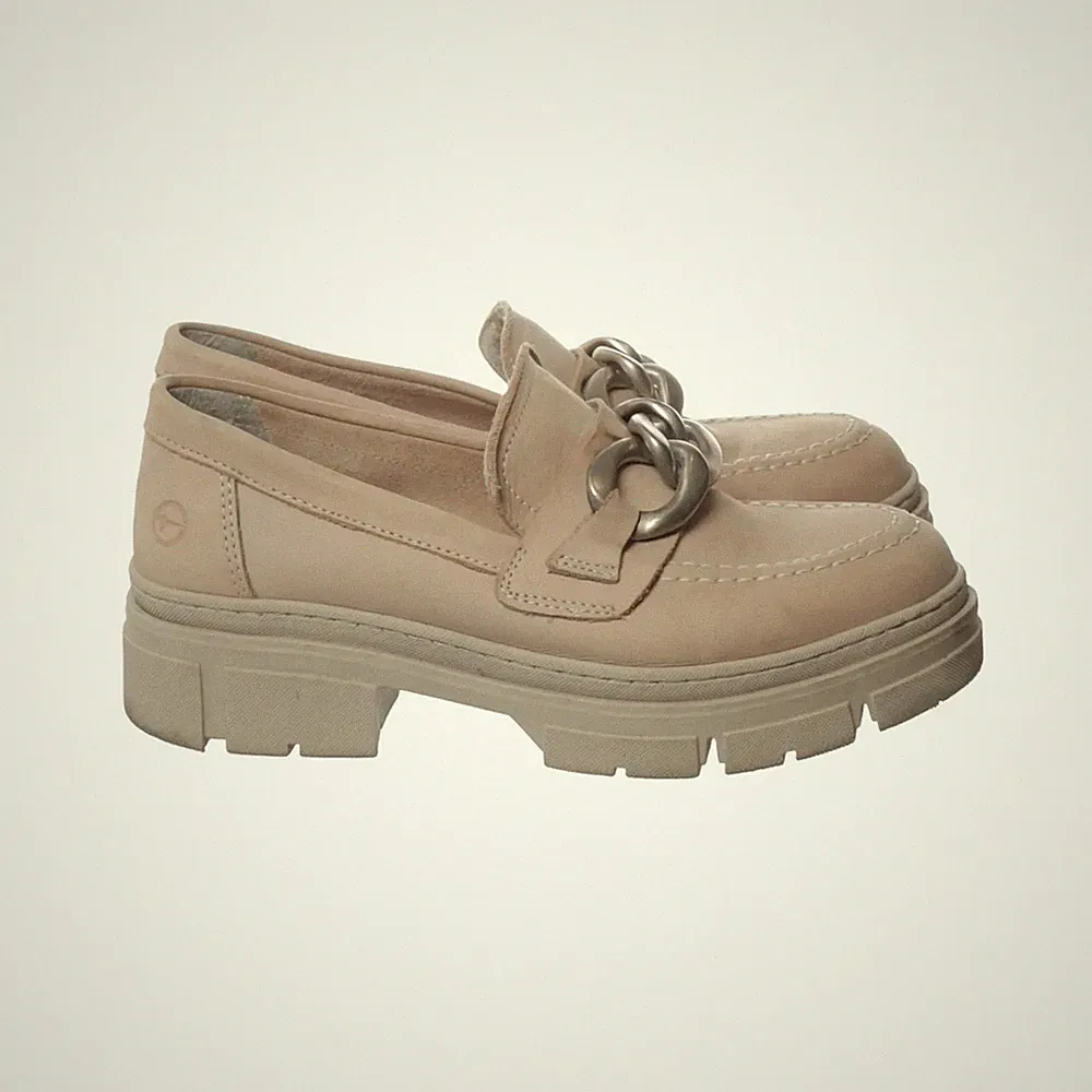 Tamaris, Loafers, Größe: 36, Beige, Damen #gvL