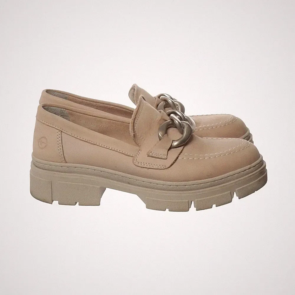 Tamaris, Loafers, Größe: 36, Beige, Damen #gvL