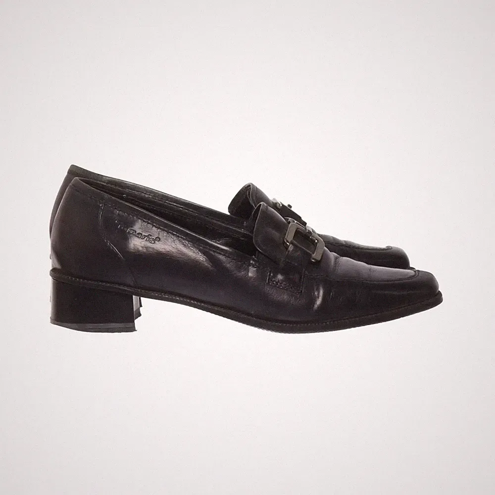 Tamaris, Loafers, Größe: 36, Leder, Blau, Damen #qRF