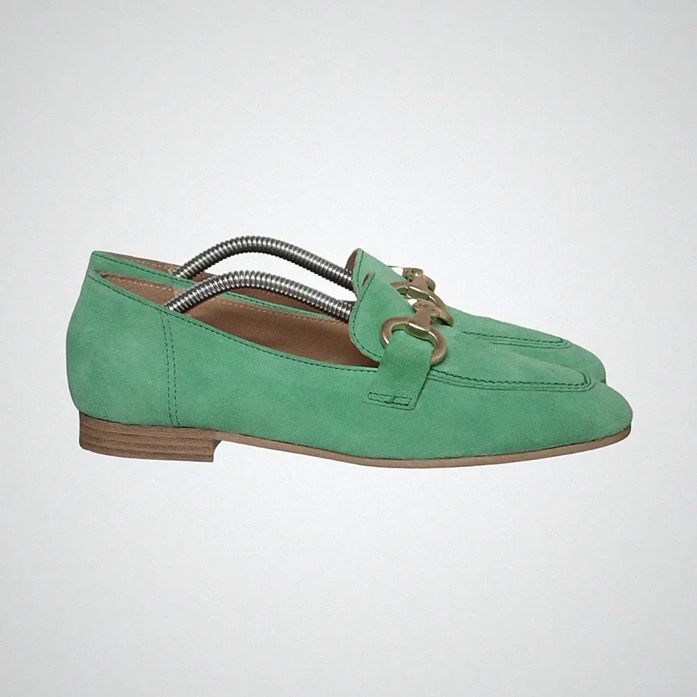 Tamaris, Loafers, Größe: 36, Leder, Grün, Damen #P7k