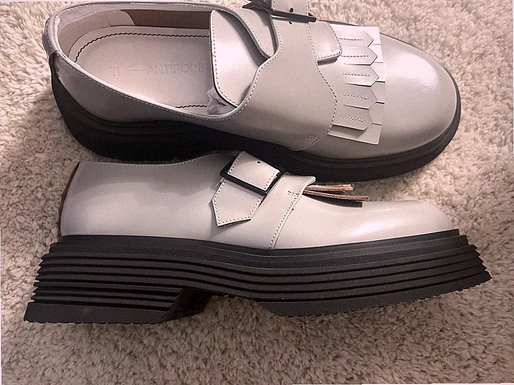 The Antipode Robbie Loafer / Slipper Gr.41 Pastellgrau