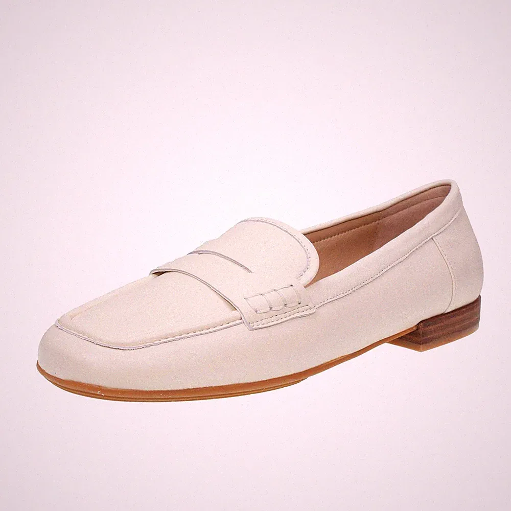 The Flexx Maude - weiße Nappaleder Halbschuhe - Größe 38 Damenschuhe